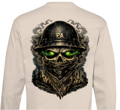 Calavera with Bandana Long Sleeve Tee